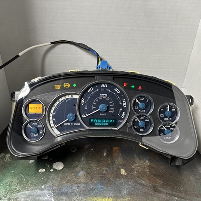 #ad 2002 Cadillac Escalade GMC Chevy Sierra Silverado Cluster Mileage Correction $319.99