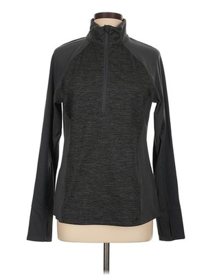 Layer 8 Women Gray Pullover Sweater L