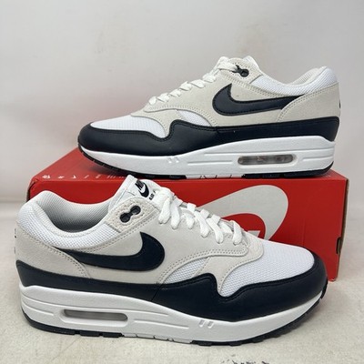 Nike Air Max 1 ESS White Black Pure Platinum Men's Size 10 No Lid FZ5808-101