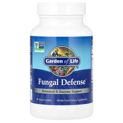 Garden of Life Fungal Defense 84 Veggie Caplets Gluten-Free, Vegetarian, Whole