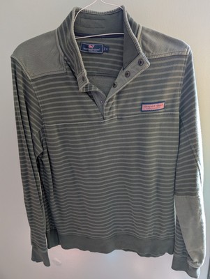 Vineyard Vines Men's Jersey Style Sweater - Green - Small