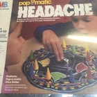 VINTAGE  Headache Pop-O-Matic Game COMPLETE Milton Bradley 1986 Sealed New