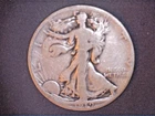 1919-D Liberty Walking Half,  Circulated Ave, .3617 Oz Silver (US-8911 )