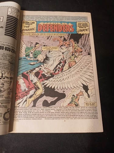 THE DEFENDERS LOT (6) 70 71 FN 72 VF- 73 FN/VF 74 75 FN MARVEL COMICS 1979 - Picture 10 of 18