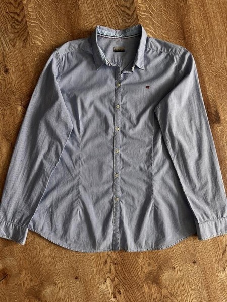 Men Napapijri Shirt Navy 44 / XXL / 52