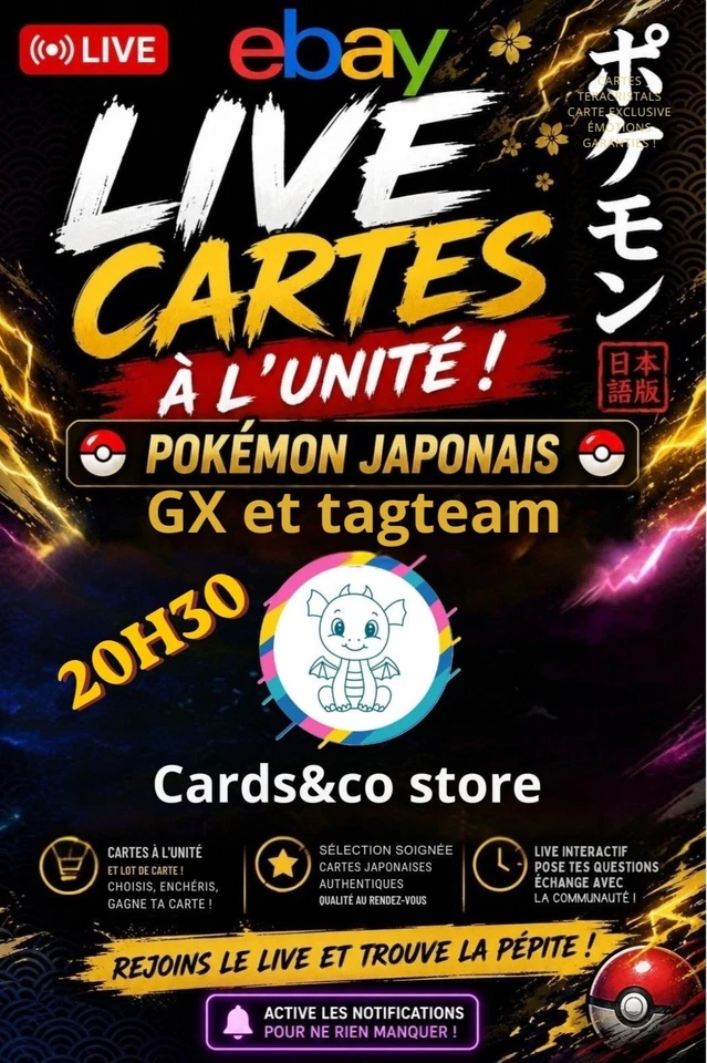 Cartes à l’unité Pokémon japonais gx et tagteam 🇯🇵🔥
