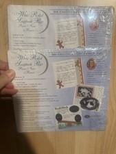 CREATIVE MEMORIES 7 X 7 WHITE RULED SCRAPBOOK PAGES NIP, LOT OF 2