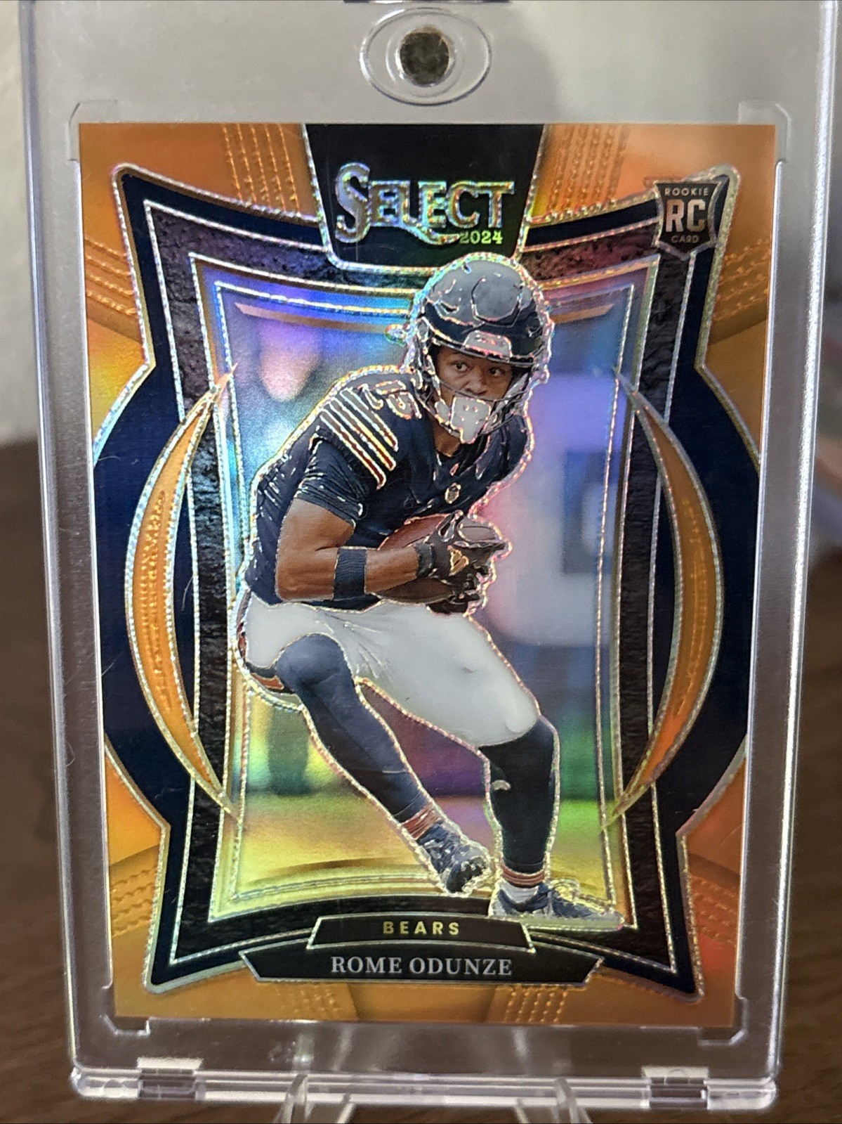 ROME ODUNZE 2024 SELECT CONCOURSE ROOKIE ORANGE PRIZM BEARS RC /49 Q3948