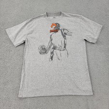 Camicia Oklahoma State University Pistol Pete Uomo XL Jordan Grigio Grafica Erica