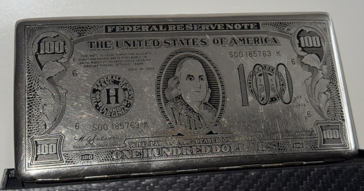 US 100 希少グリル中古カタログ $1,000.00 LOOK SILVER-PLATED