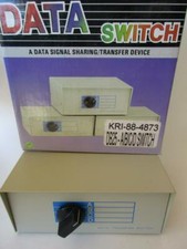 DB25 Female DATA ROTARY SWITCH BOX ABCD Computer Printer Monitor 4-Way Port