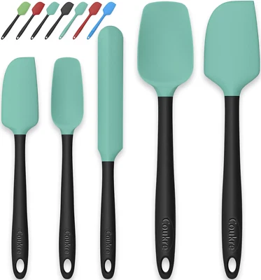 Silicone Spatula Set of 5,High Temperature Resistant, Food Grade Silicone, Dishw - Picture 1 of 12