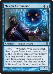 Meletis Astronomer x4 - Born of the Gods - NM-Mint, English - Born of the Gods
