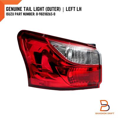 PAIR TAIL LIGHT REAR LAMP FIT ISUZU MU-X MUX SUV 13-17 8982182650  