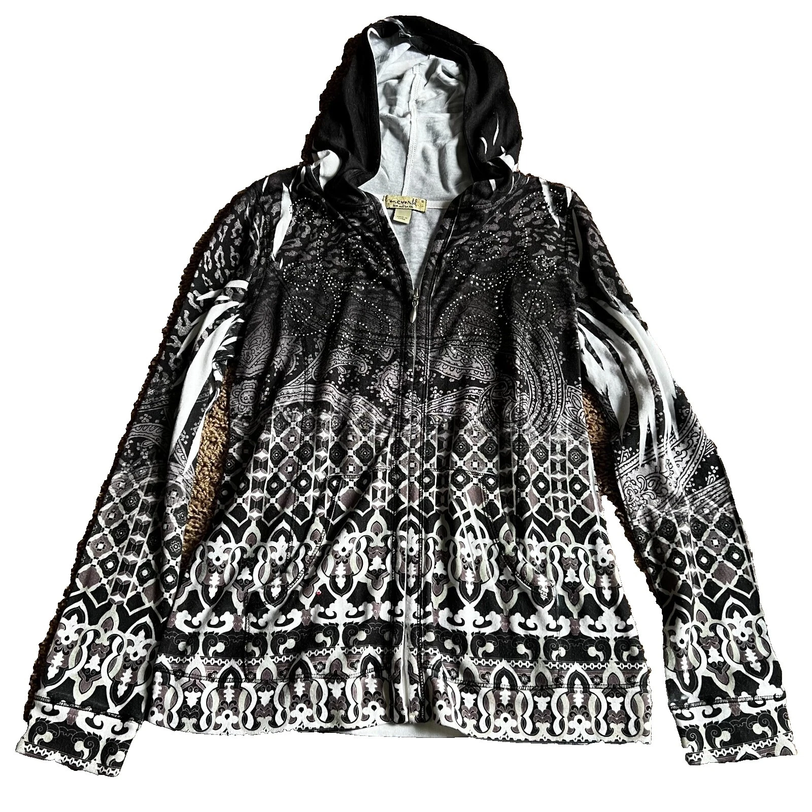 One World blanco abrigos, chaquetas y chalecos para Mujeres