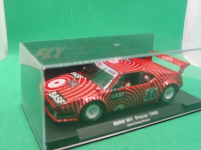 FLY SLOT A1301 BMW M1 PROCAR 1980 BASF #80 BNIB 1/32ND SLOT CAR