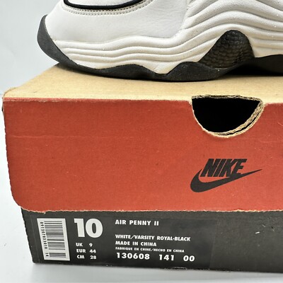 AIR penny2/ホワイト 10(28㌢) Nike x Social Status Air Penny 2 Men's Shoes White-Cobalt