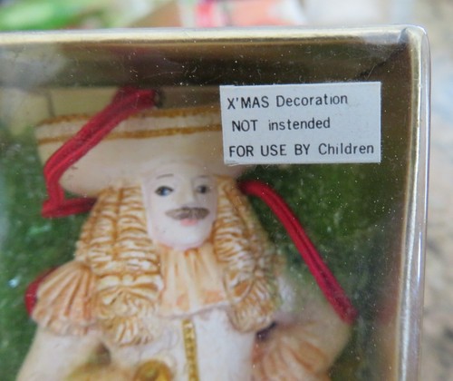 King Louis XVI Ceramic Christmas Ornament from Bloomingdale's - Picture 11 of 12