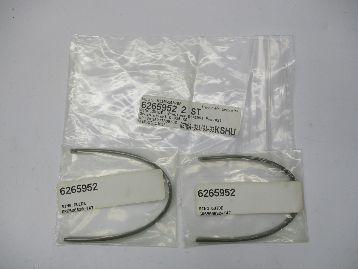 KRAUSS MAFFEI 62659522ST RING GUIDE PKG OF 2 NSMP | eBay