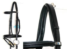 STUBBEN 2300 Leitrim COMFORT PADDED MONOCROWN Combined Flash NOSEBAND Bridle NEW