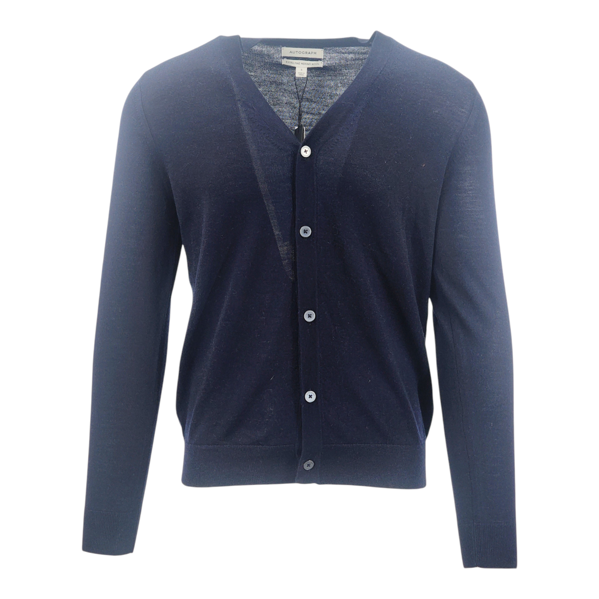 Autograph Pure Extra Fine Merino Wool V-Neck Cardigan UK