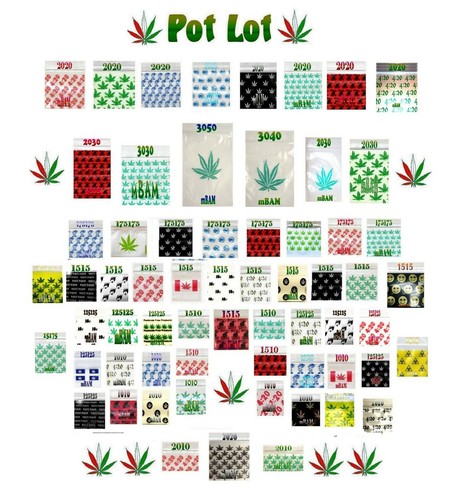 Paquete de 100 bolsas de polietileno Apple 2020 con cremallera Green Leaf 2,0x2,0 - Imagen 2 de 12
