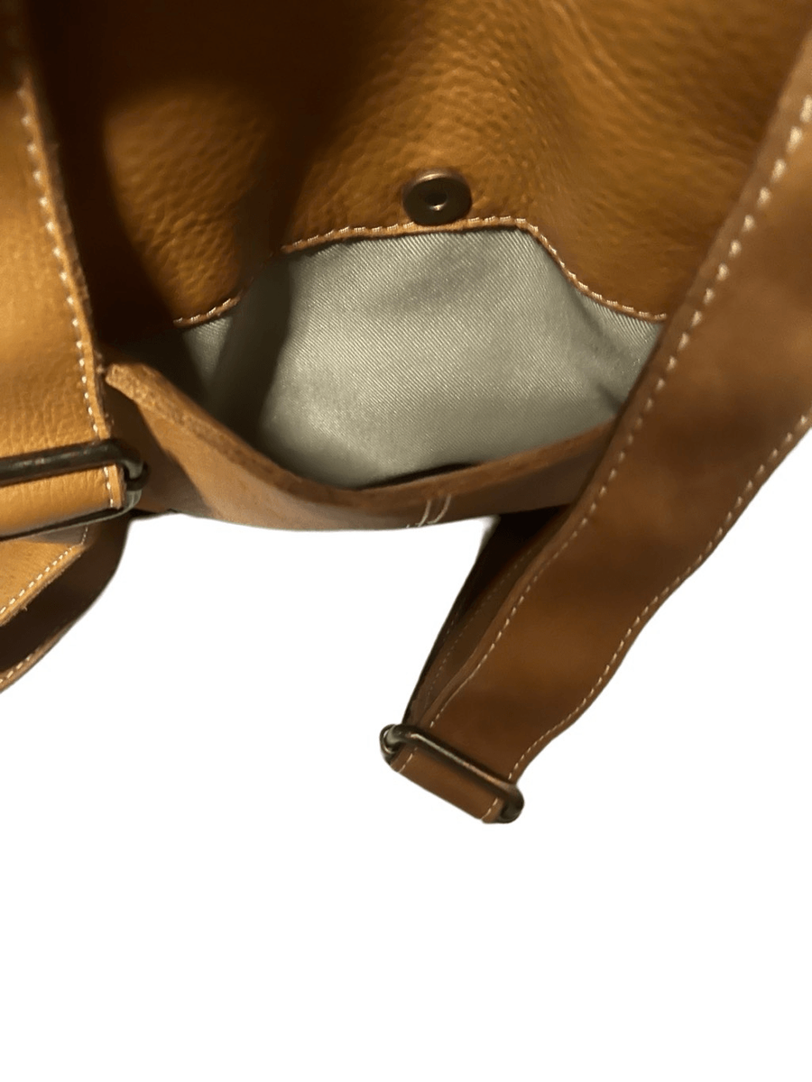 NWT American Leather Co. Liberty Cafe Latte Smooth Leather Backpack anerican leather co | Bags | New American Leather Co Liberty  main image 4