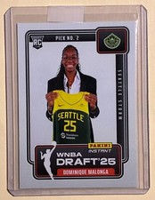 Dominique Malonga 2025 Panini Instant WNBA Draft #DN-2 Storm RC (D)