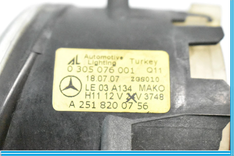  Faro antiniebla lado izquierdo OEM 06 15 Mercedes Benz GLK350 A2518200756 101566 Foto 4 de 4