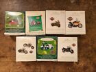 7 Hallmark Miniature Harley-Davidson Motorcycle Ornaments In Box 1962 Duo-Glide
