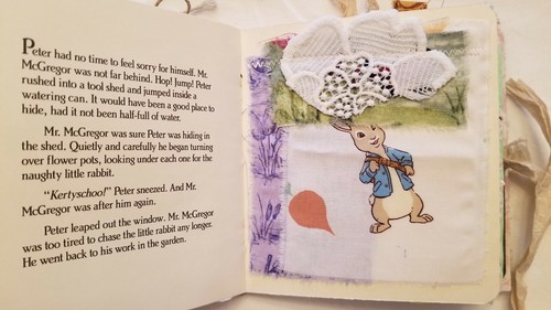 Little Book About Peter Rabbit Journal Handmade - Picture 11 of 12