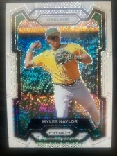 Myles Naylor 2024 Prizm White Sparkle - SSP