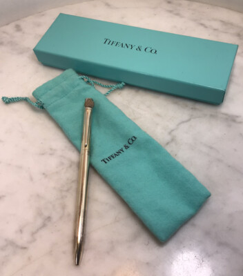 Tiffany & Co. ボールペン Vintage TIFFANY & CO Sterling Silver Ballpoint Pen Golf Ball on