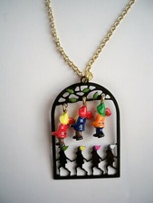 N2 LES NEREIDES COLLANA LUNGA DORATA XBL317/1 SETTE NANI DI BIANCANEVE