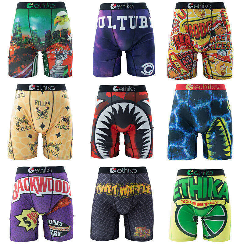 3Packs 5Packs 6Packs Ethika Men's The Staple Boxer Briefs (Random
