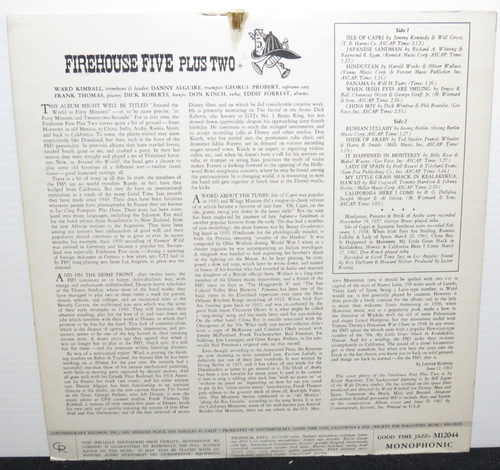 FIREHOUSE FIVE PLUS TWO AROUND THE WORLD (VG+) M-12044 LP VINYL RECORD - Picture 2 of 5