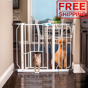 movable dog gate