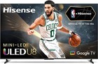 Hisense 85-Inch Class U8 Series ULED Mini-LED Google Smart TV -Quantum Dot Color