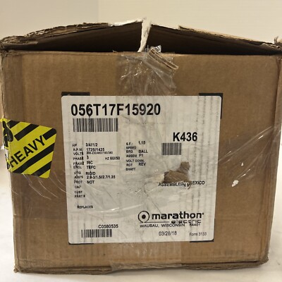 Marathon Motor 056T17F15920