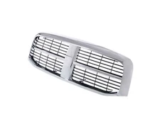 Chrome Grille With Black Insert Fits 06 07 08 09 Dodge Ram 1500 2500 3500 Pickup