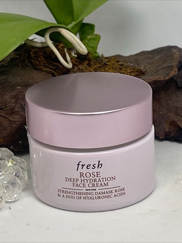 2x Fresh Rose Deep Hydration Face Cream - .5 oz / 15 ml - New - Picture 5 of 7