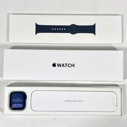 Apple Watch SE 2nd Gen 44MM Black Aluminum Black Sport Band MNU03LL/A