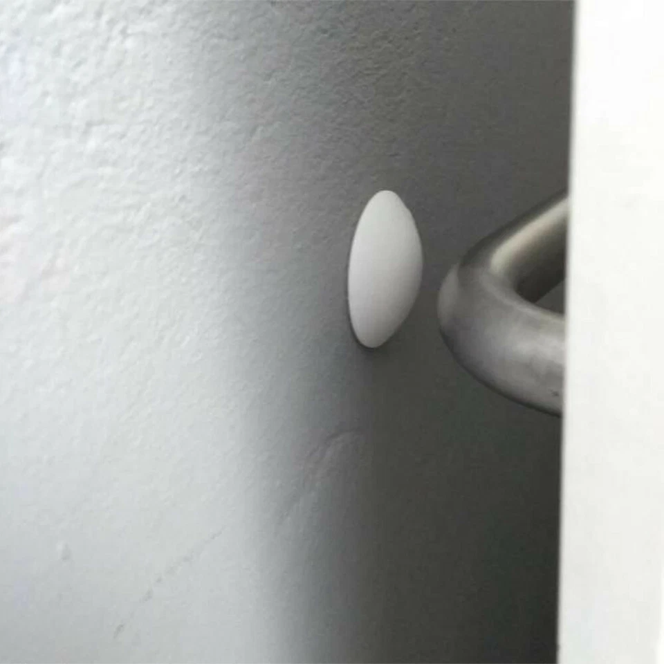 2x Türpuffer türstopper Ø60mm höhe 15mm Bumms selbstklebend weiß qualität - Bild 2 von 3