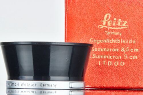 Leica Leitz Itdoo umbrella hood summaron / summicron w. original packaging CE11270-