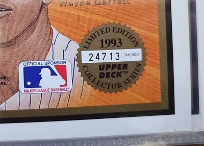 X1] 1993 Upper Deck 20th Anniversary of the 1973 World Series