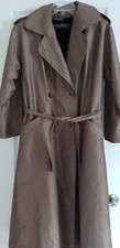 Maximilian Alta Moda Trench Coat With Removeable Mink Lining Size 6 8 Us 34 Eur