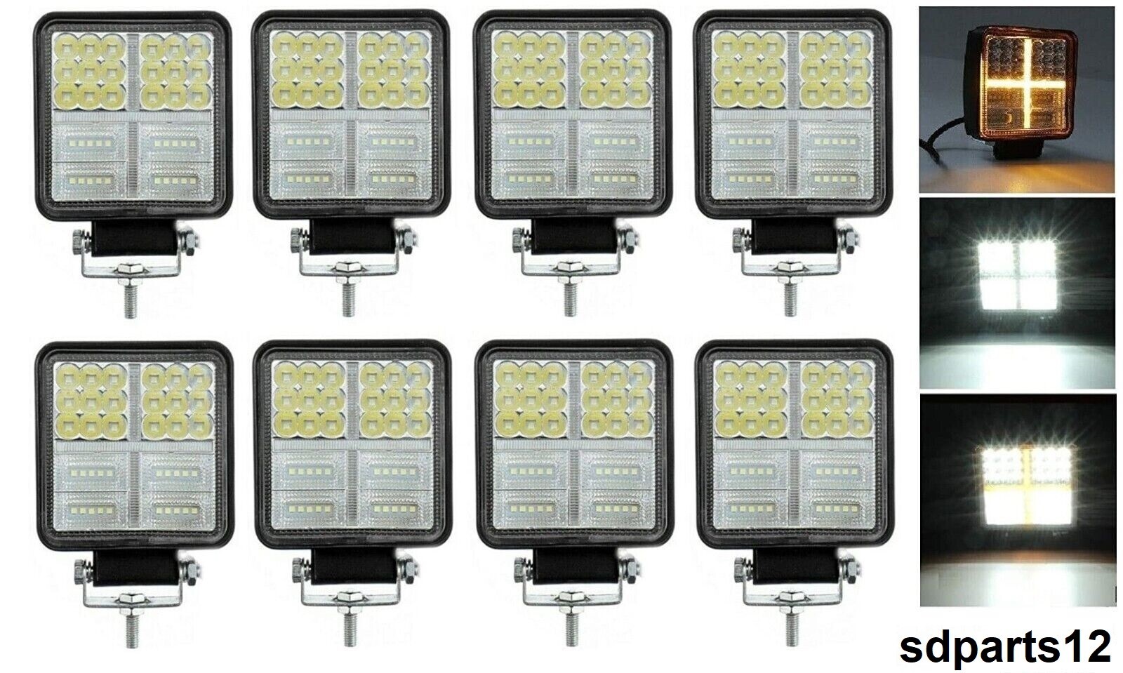 Phare de travail LED universel antibrouillard pour éliminer les zones d'ombre en conduite 4x4