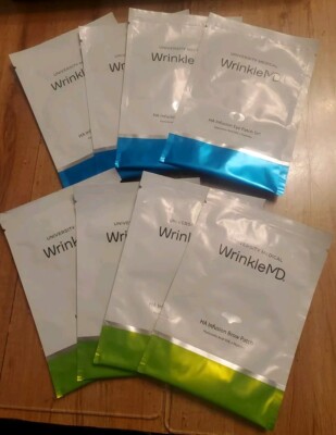 Lot of Replacement Wrinkle MD HA Infusion Eye Patch Sets & Brow Patches 