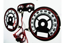 Volkswagen Golf MK4 / Bora design 2 glow gauges dials plasma dials kit tacho glo