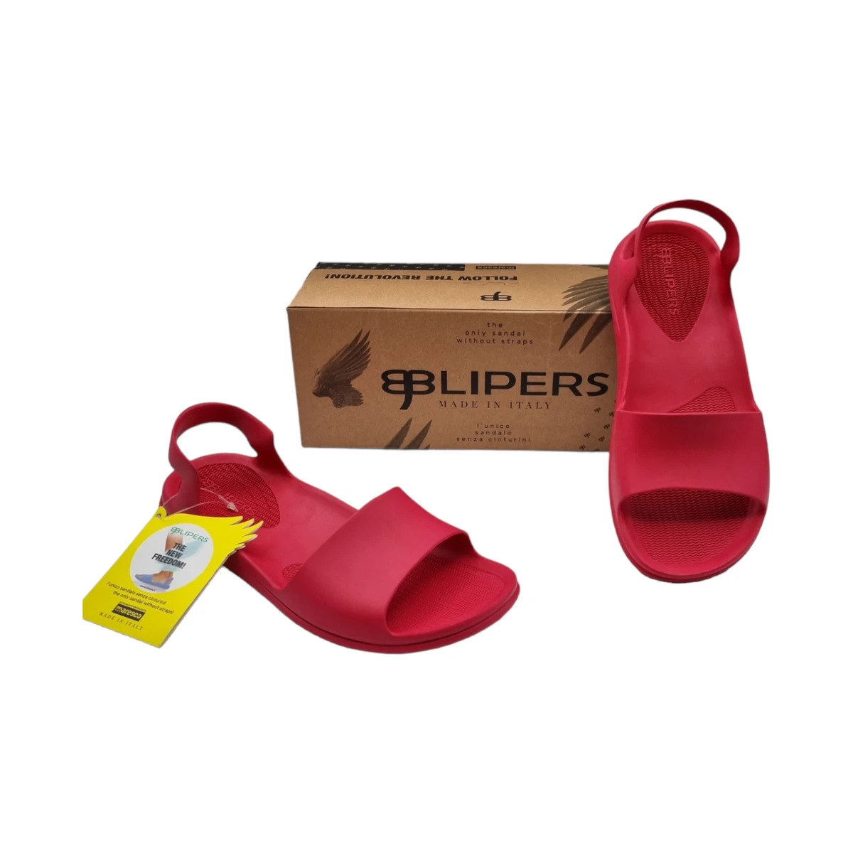 Sandalo Blipers I sandali da uomo e donna senza cinturini Brevetto italiano